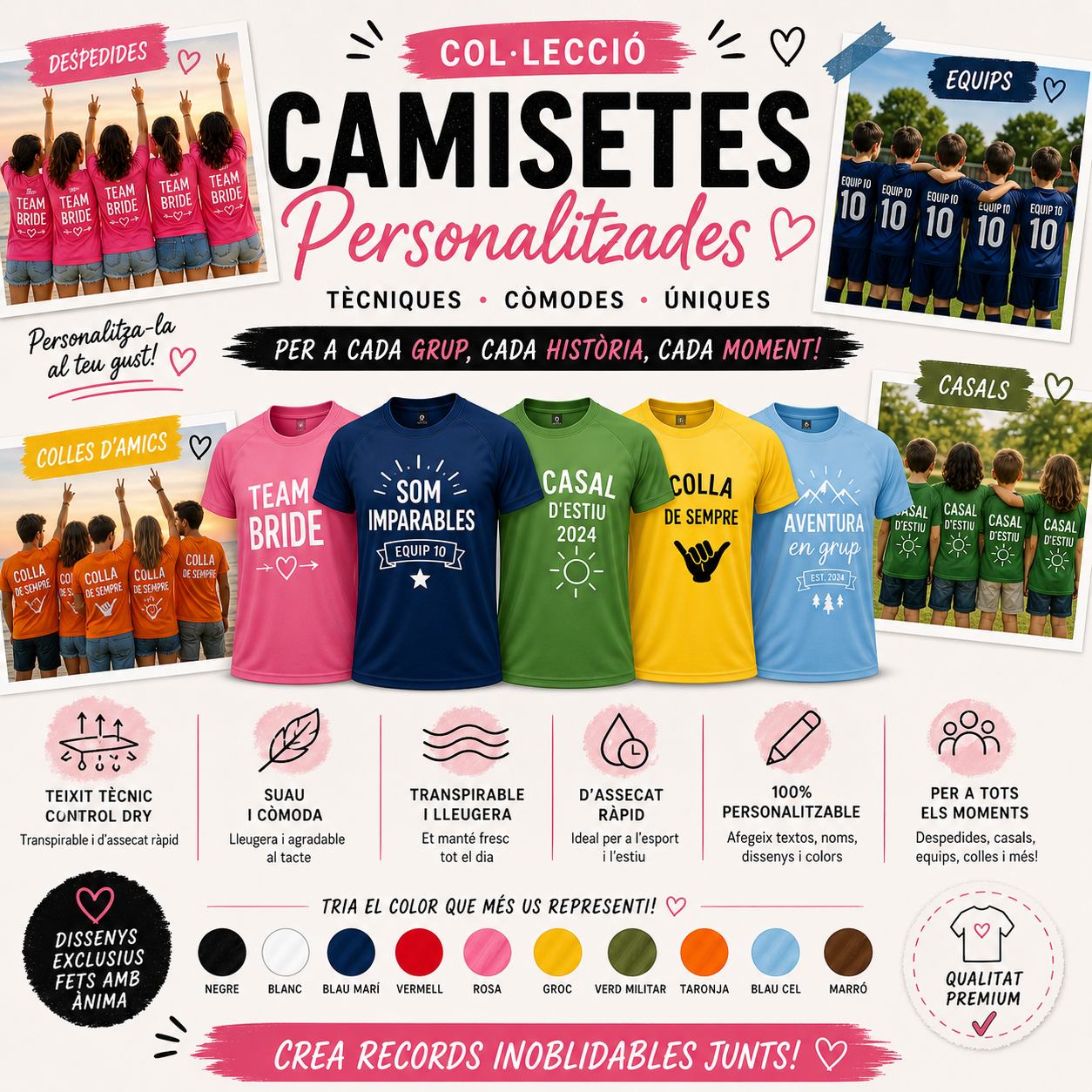 Camisetes Personalitzades