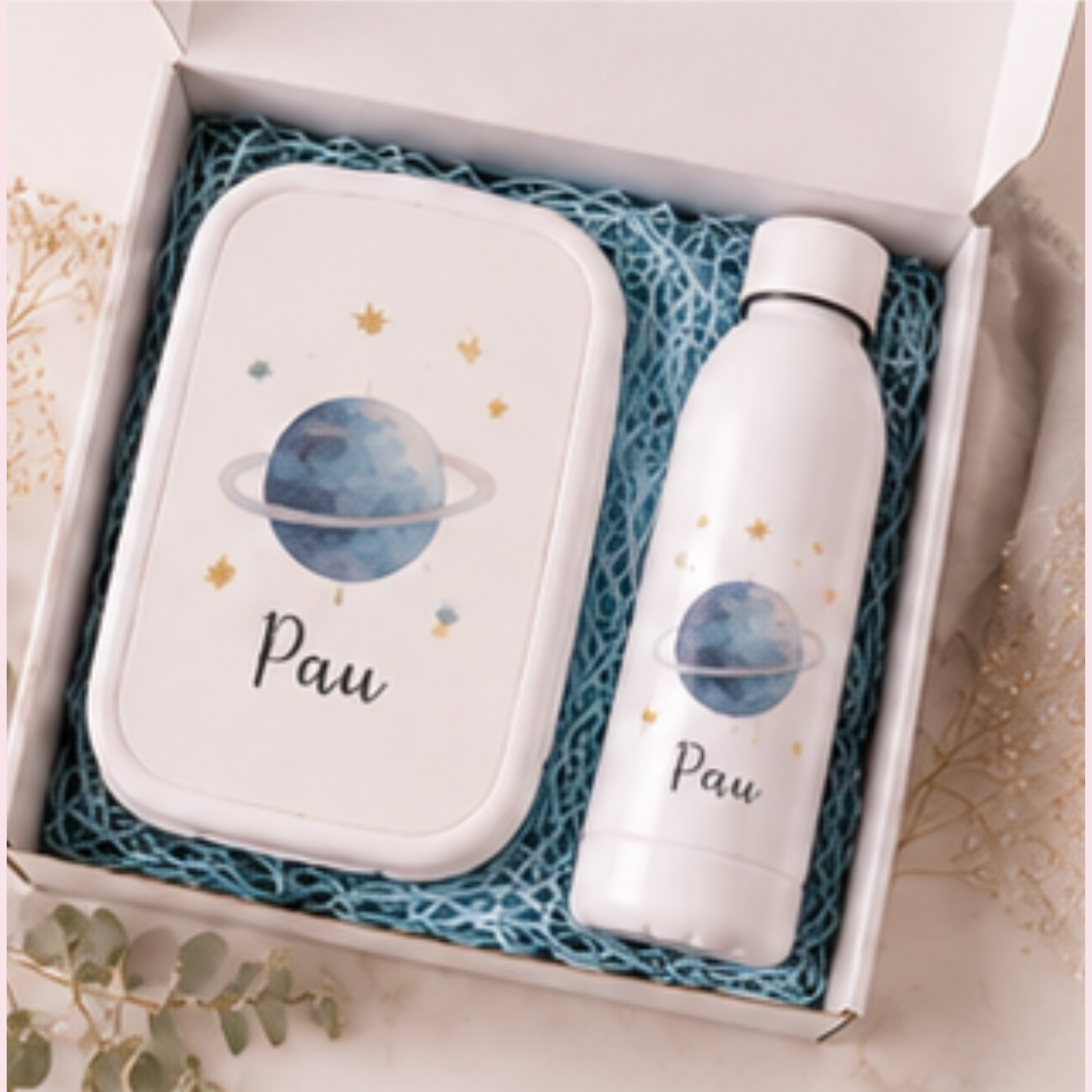 Pack Regal: Ampolla Tèrmica + Tupper Personalitzats ♡