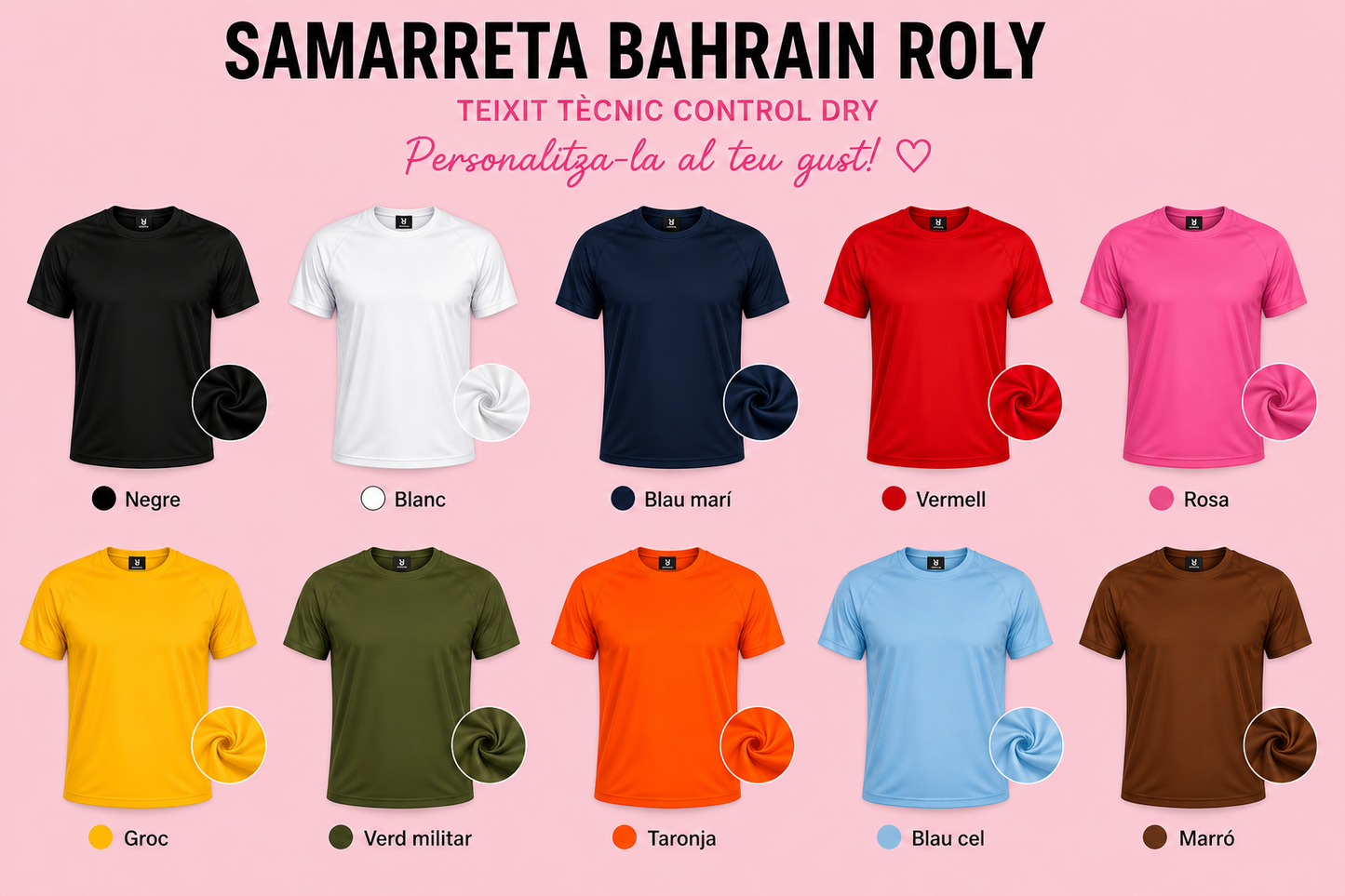 Samarreta Bahrain Roly - Personalitzada ♡