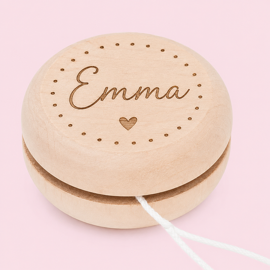 Yoyó Personalizado de Madera ♡